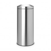 Урна для бумаг с защитой от возгорания 30 л стальной матовый Brabantia