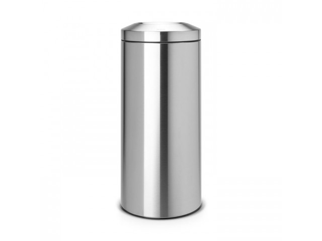 Урна для бумаг с защитой от возгорания 30 л стальной матовый Brabantia