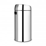 Мусорный бак Touch Bin 45 л стальной полированный