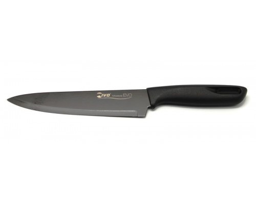 Нож поварской Titanium Evo Ivo 18см Черный