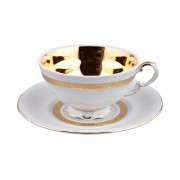 Чашка низкая с блюдцем Rudolf Kampf Национальные Традиции 1767 в подарочном коробе 0,2 л