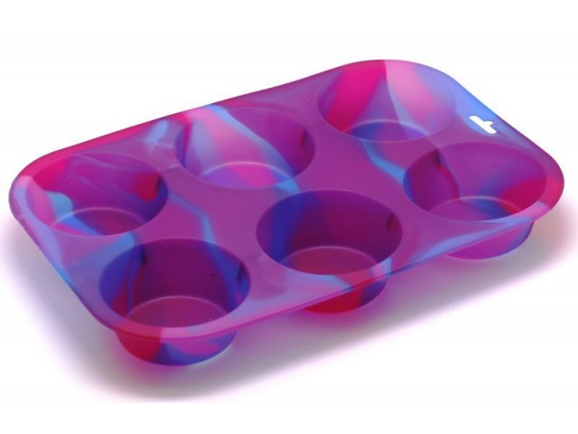 Форма для выпечки кексов Маффин Aatlantis Silicon Фиолетовый