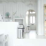 Мусорный бак Push Bin 60 л Полированная сталь Brabantia