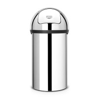 Мусорный бак Push Bin 60 л Полированная сталь Brabantia