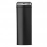 Мусорный бак Brabantia Touch Bin прямоугольный 25л Матовый черный