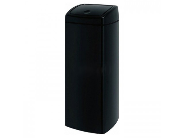 Мусорный бак Brabantia Touch Bin прямоугольный 25л Матовый черный