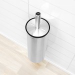 Туалетный ершик с подставкой Profile, стальной матовый Brabantia