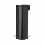 Мусорный бак Brabantia с педалью SLIM 20л MC Матовый черный