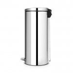 Мусорный бак Brabantia с педалью 30л MC стальной полированный