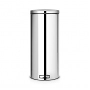 Мусорный бак Brabantia с педалью 30л MC стальной полированный