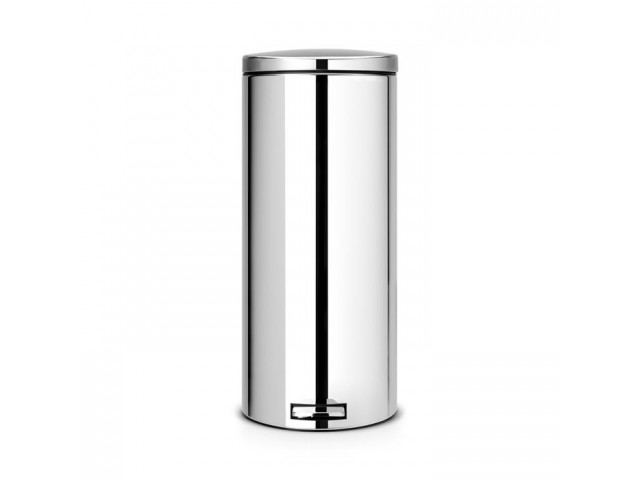 Мусорный бак Brabantia с педалью 30л MC стальной полированный