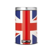 Мусорный бак Brabantia 12л Классический, Union Jack