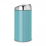 Мусорный бак Brabantia Touch Bin 45л Лазурно–синий
