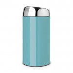 Мусорный бак Brabantia Touch Bin 45л Лазурно–синий