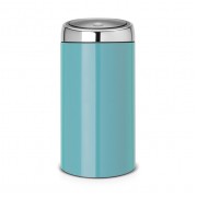 Мусорный бак Brabantia Touch Bin 45л Лазурно–синий
