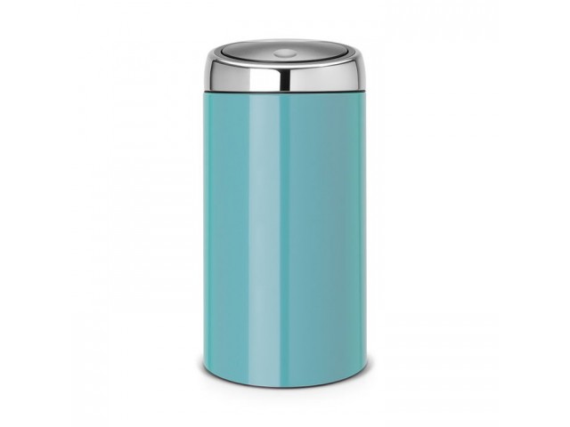 Мусорный бак Brabantia Touch Bin 45л Лазурно–синий