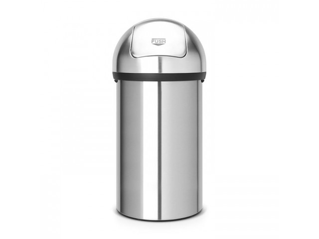 Мусорный бак Push Bin 60 л стальной матовый Brabantia