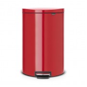 Мусорный бак Brabantia с педалью 40л FB Красный