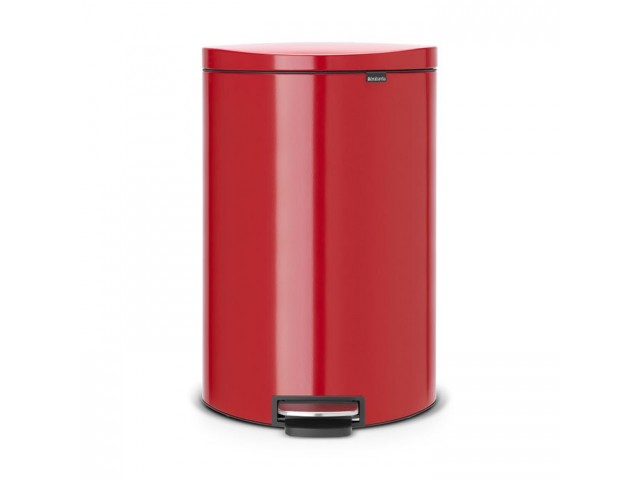 Мусорный бак Brabantia с педалью 40л FB Красный
