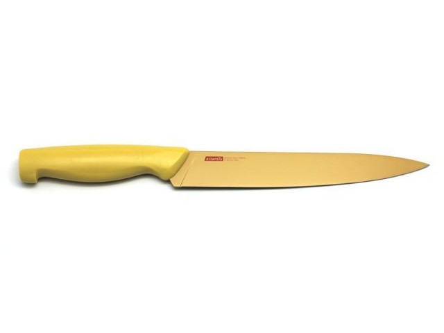 Нож для нарезки Microban 20см Желтый