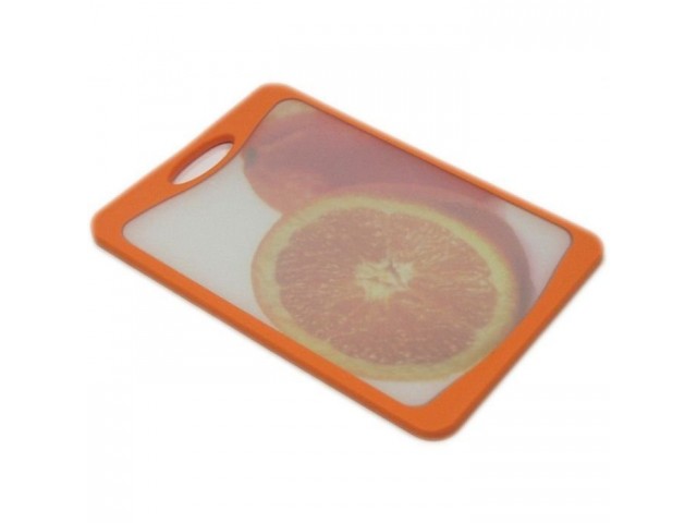 Кухонная доска Microban FLUTTO 20*14см Оранжевый апельсин