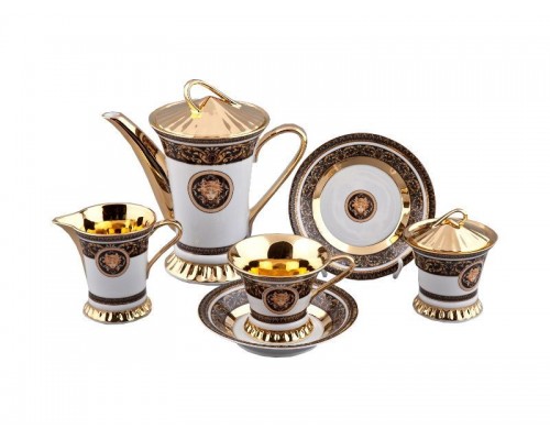 Сервиз чайный Rudolf Kampf Византия 2032 на 6 персон 15 предметов