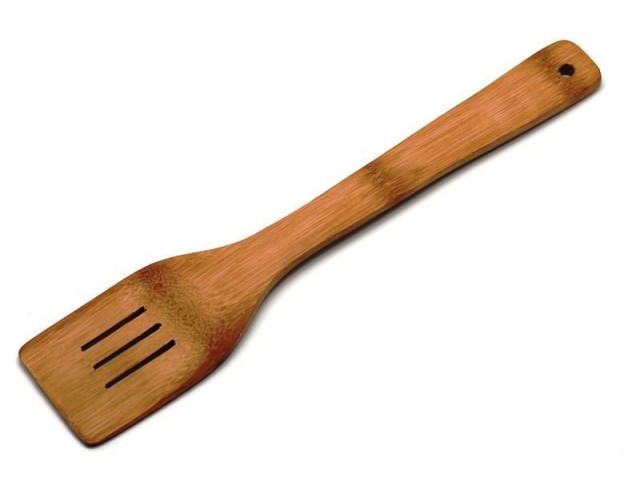 Лопатка деревянная с прорезями Hans & Gretchen бамбук