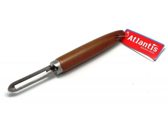 Нож для чистки Atlantis дерево-металл