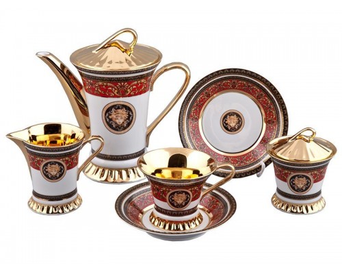 Сервиз чайный Rudolf Kampf Византия 2039 на 6 персон 15 предметов