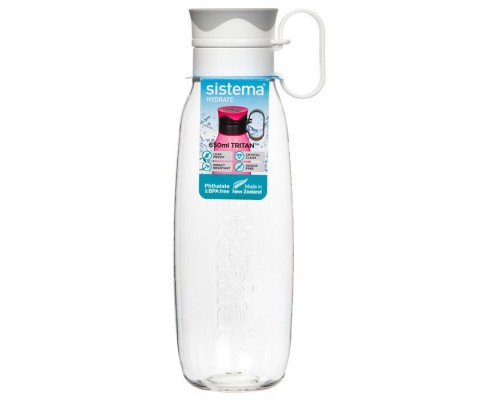 Бутылка для воды с петелькой Sistema тритан 650мл