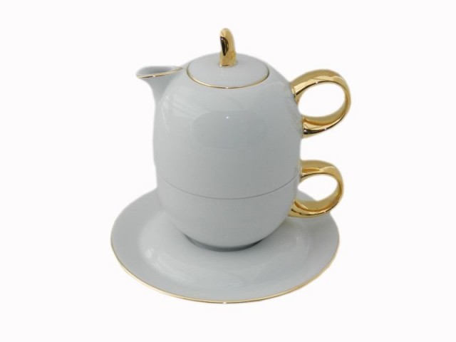 Чайный набор Rudolf Kampf Дуо 2566 (чайник 0,4 л + чашка 0,2 л)
