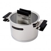 Кастрюля Silampos РЭЙНБОУ 2,55л (20см) черный цвет