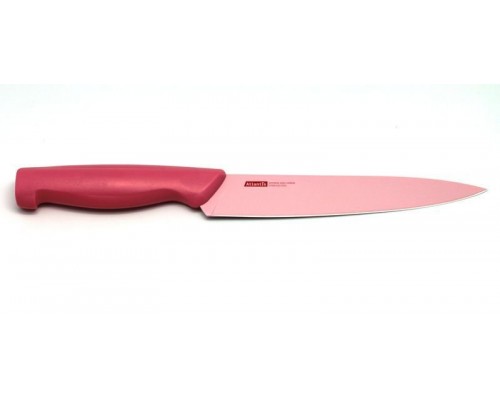 Нож для нарезки Microban 18,0см Розовый