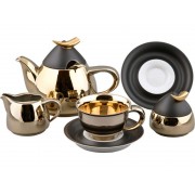 Сервиз чайный Rudolf Kampf Кельт 251А на 6 персон 15 предметов с чайником 1,2 л в подарочном коробе