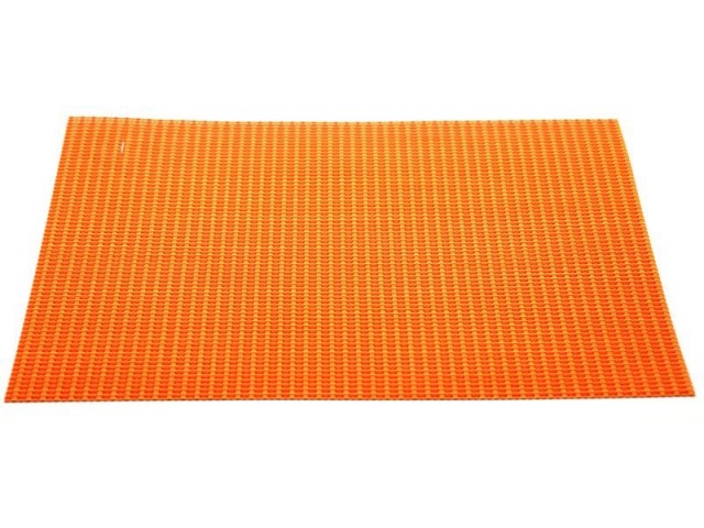 Подставка под горячее Hans & Gretchen 28HZ-7274 полимер 30*40см оранжевые полосы
