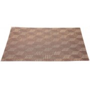 Подставка под горячее Hans & Gretchen полимер 30*40см коричневая ромбы