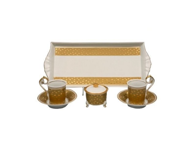 Подарочный набор кофейный Rudolf Kampf Тет-а-тет A859 на 2 персоны в подарочном коробе 0,1 л
