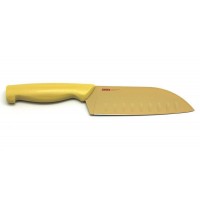 Нож кухонный сантоку Microban 13см Желтый