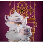 Сервиз чайный Rudolf Kampf Национальные Традиции 238А на 6 персон 15 предметов в подарочном коробе