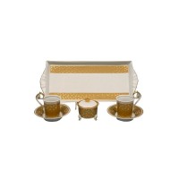 Подарочный набор чайный Rudolf Kampf Тет-а-тет A859 на 2 персоны в подарочном коробе 0,2 л