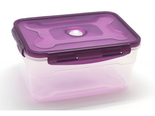 Лоток для продуктов Microban фиолетовый 2,3 л