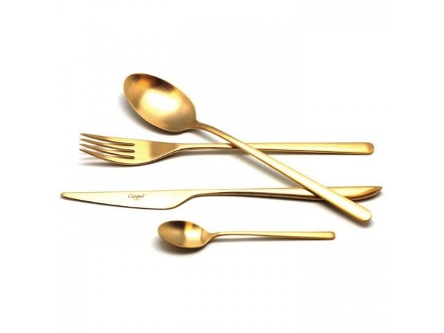 Набор столовых приборов ICON GOLD матовый 24 предмета