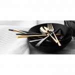 Набор столовых приборов MEZZO GOLD 24 предмета