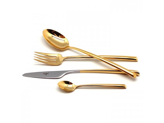 Набор столовых приборов MEZZO GOLD 24 предмета