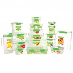 Контейнер двойной 1л Зеленый Sistema