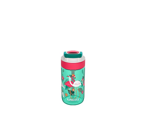 Бутылка для воды Kambukka Lagoon Kids (400 мл), Розовый фламинго